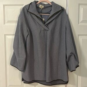 NWT Tuckernuck XL slate blue poncho